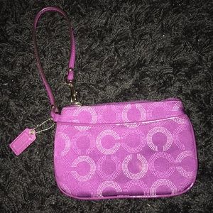 Coach Wristlet